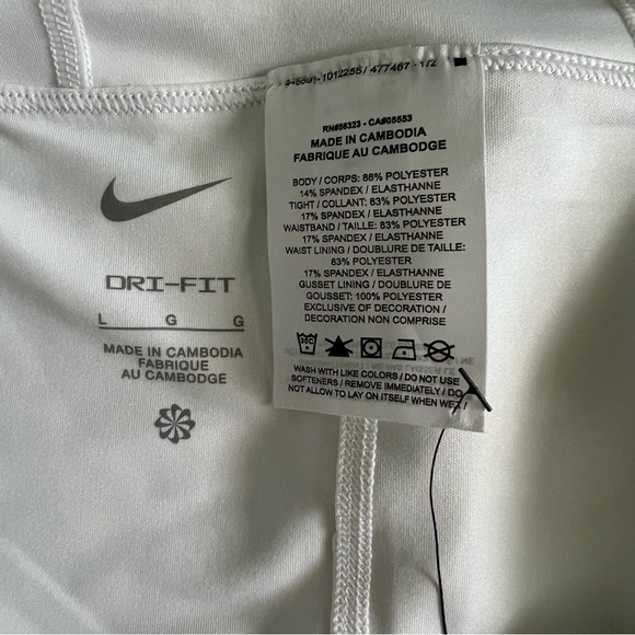 NWT Nike Club Dri-Fit Pleated Standard Fit Golf Print Skort - Picture 12 of 12